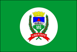 Bandeira de Ibiraci MG