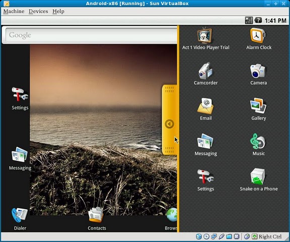 android x86 is a project to port the famous android open source ...