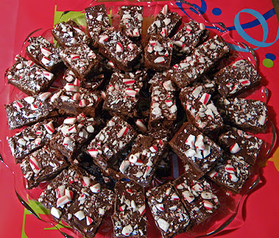 Large Plate of Brownies