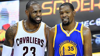 LeBron James and Kevin Durant