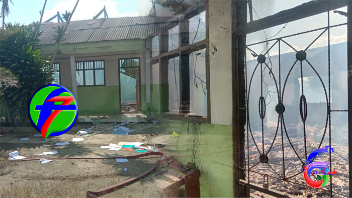 Ludes, api bumi hanguskan gedung skolah YPI Al-Falah Mesuji