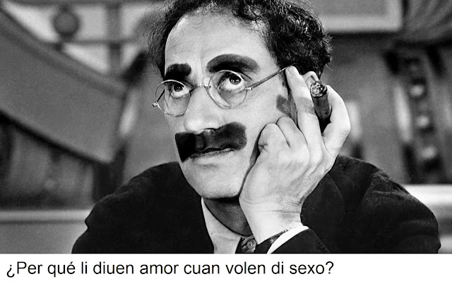 ¿Per qué li diuen amor cuan volen di sexo?