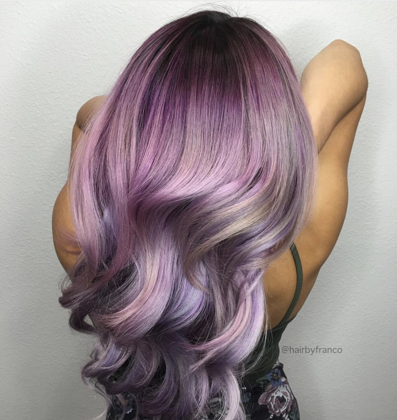 purple hair colour 2023