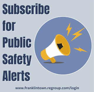 Are you subscribed to Town of Franklin alerts and notifications? It is easy to set up