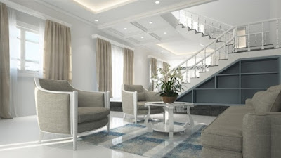 Home interior luxury living room