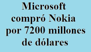 Microsoft, Nokia, 7200, Millones, Dólares,