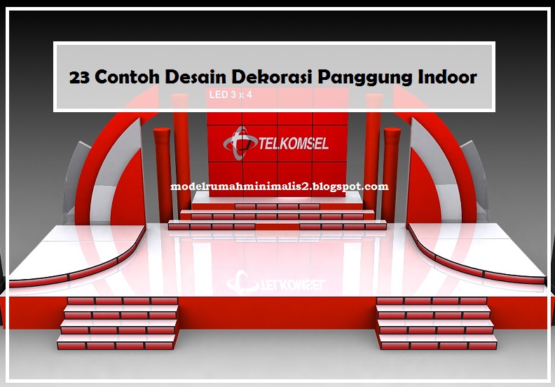 31+ Dekorasi Panggung Indoor Sederhana