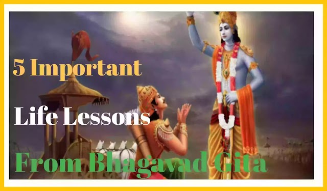 5 Important Life Lessons We Can Learn From Bhagvad Gita। Bhagvad Gita Teaching's।