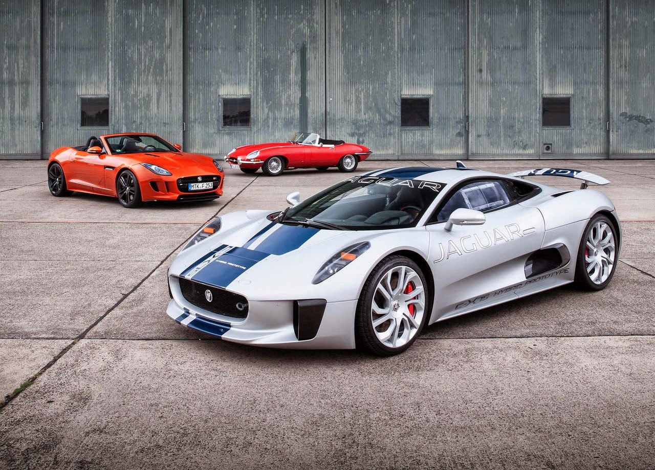 Automotive: Jaguar C-X75, F-Type and E-Type Photos Automotive: Jaguar C-X75, F-Type and E-Type Photos