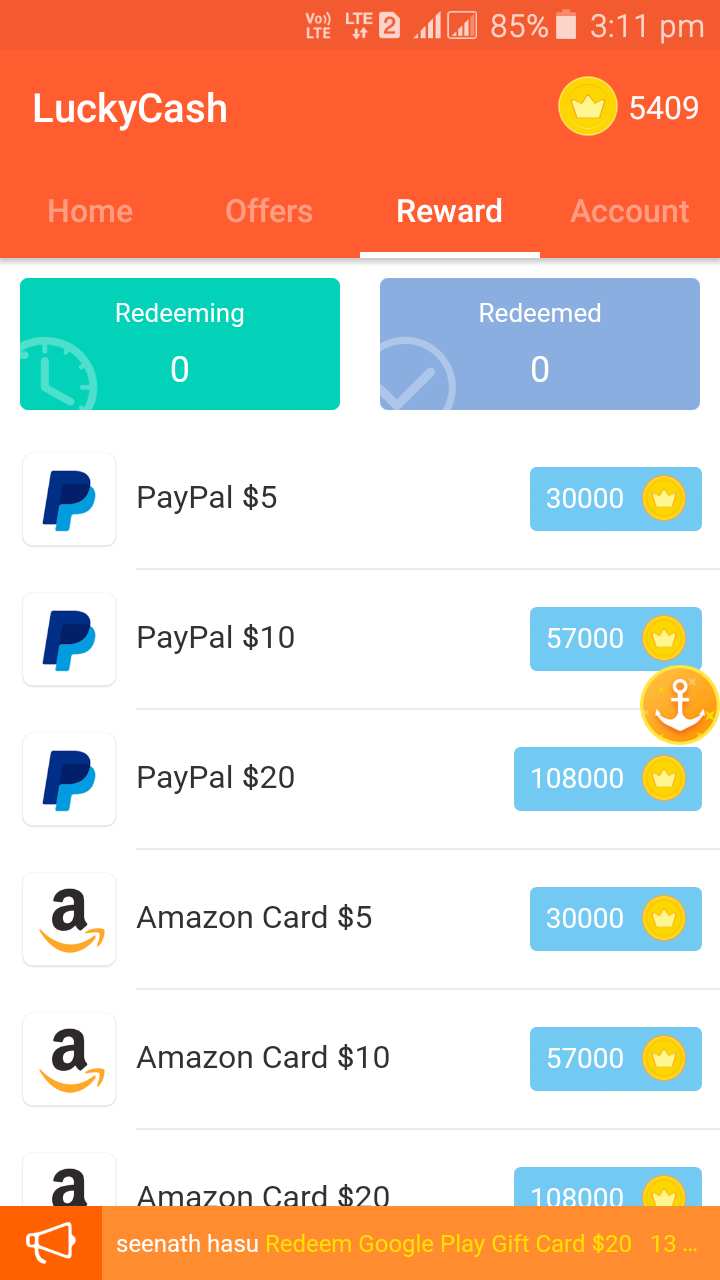 How to easily hack lucky cash app & earn 10 $ easily