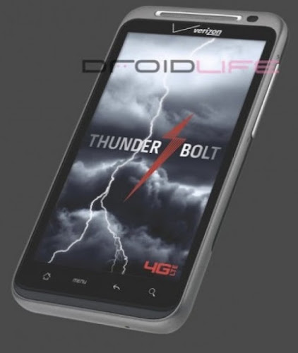 HTC ThunderBolt Spesifikasi