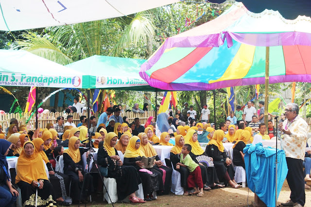 Bangladesh Ambassador graces the turnover ceremony of 74 sanitary toilets to Marawi village folks