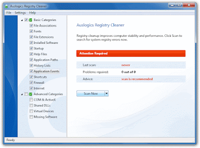 Auslogics Registry Cleaner 2.3.0.0