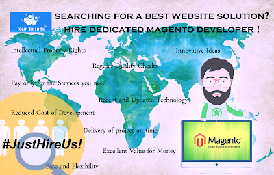 Hunt for experienced web magento developer ends at Team In India !