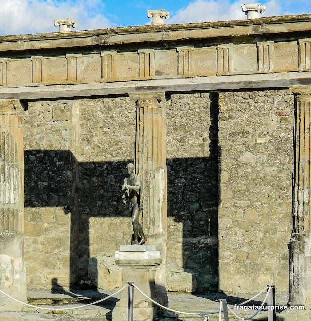 Templo de Apolo no Fórum de Pompeia