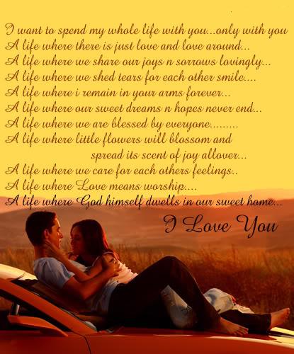 I Want To Spend My Whole Life With You Only With You Quotes And Sayings I Want To Spend My Whole Life With You Only With You Quotes And Sayings