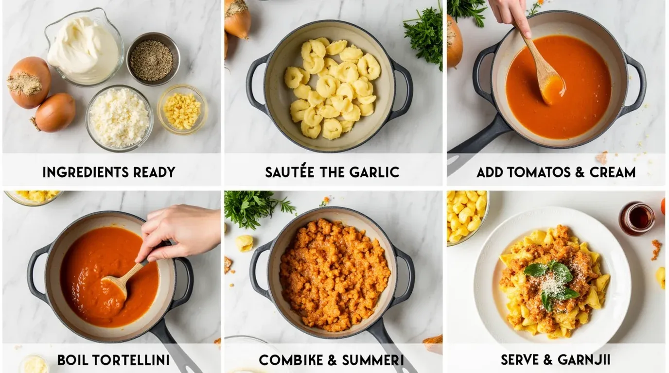 Step-by-Step Marry Me Tortellini Recipe