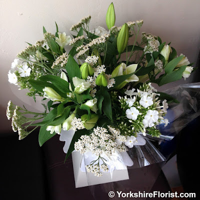 White Summer Bouquet in a Box