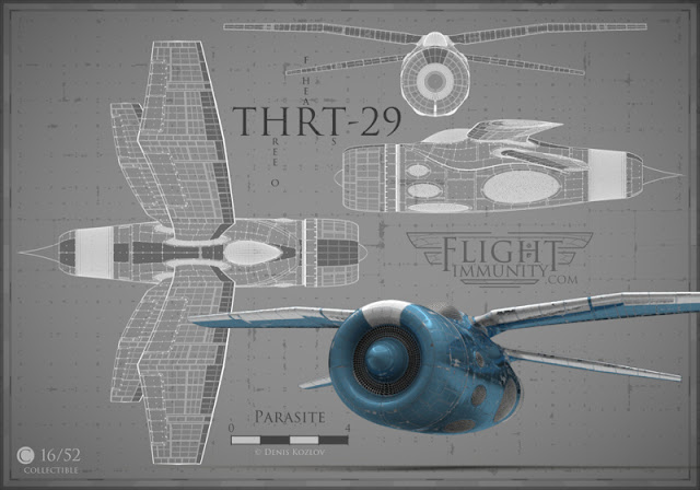 Flight Immunity by Denis Kozlov: collectible aircraft art with a steganographic twist (www.flightimmunity.com)