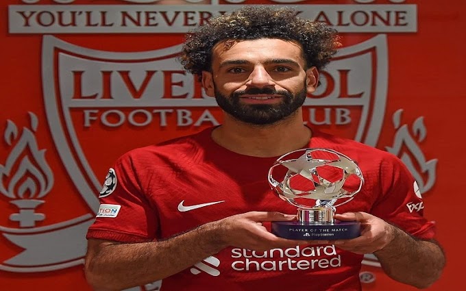 محمد صلاح أفضل لاعب في مباراة ليفربول ضد نابولي 