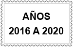 AÑOS 2016 A 2020