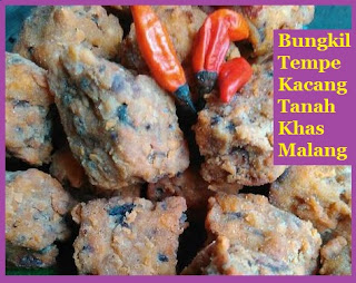 Bungkil Tempe Kacang Tanah Khas Malang