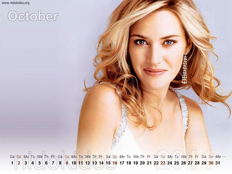kate winslet titanic wallpapers. Kate Winslet Desktop Calendar