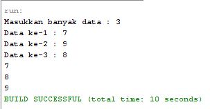 Contoh Program Sorting dengan Algoritma Selection