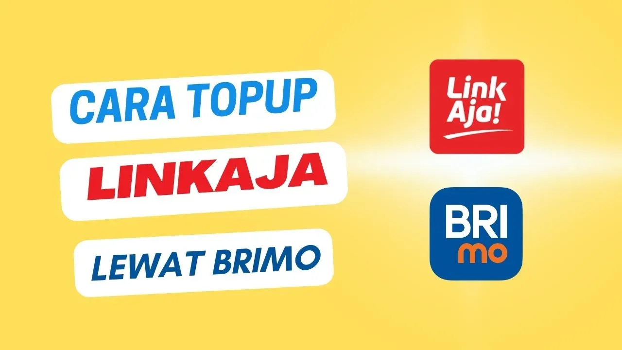 Cara top up link aja lewat brimo