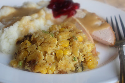 Sweet Corn & Wild Mushroom Spoonbread – Best Cornbread Dressing I’ve Ever Accidentally Made!