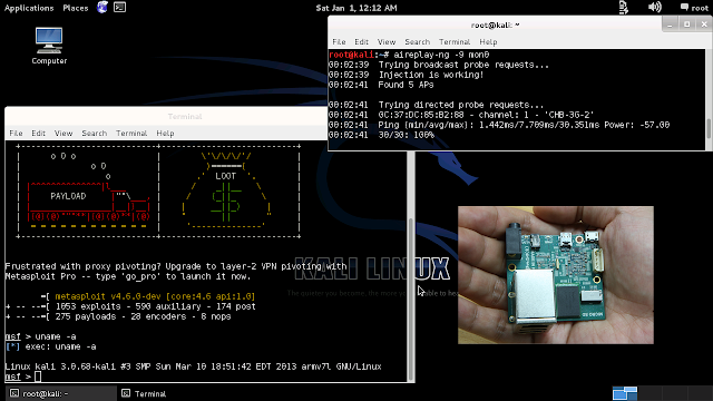 Kali Linux 在 ARM 架構的硬體下執行（ODROID U2）