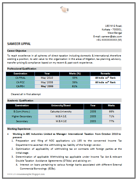 Cover letter in resume for fresher Cover letter in resume for fresher