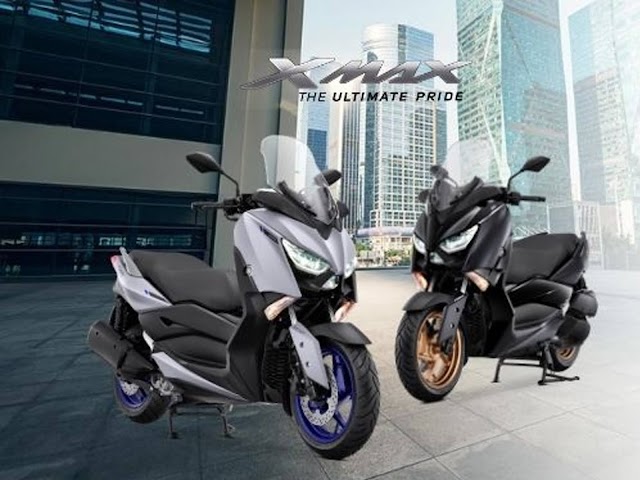 Yamaha Hadirkan Warna Baru Matte Grey pada XMAX 250