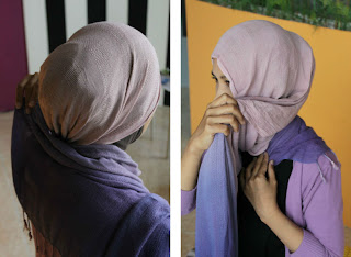 Tutorial Hijab Bergelombang