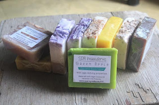 spa ingredients organic soaps