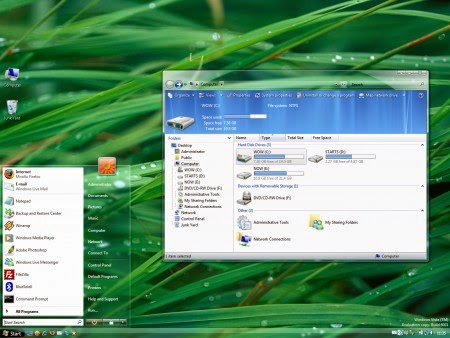 AeroVG Theme For Vista.