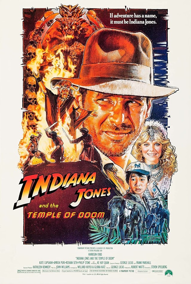 Indiana Jones 2 și templul blestemat (Film aventuri 1984) Indiana Jones 2 and the Temple of Doom Trailer și detalii