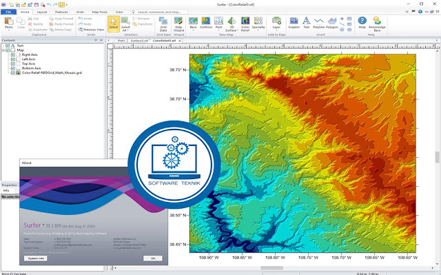 Golden Software Surfer v19.1