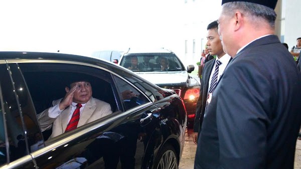 Siang Di Bandung, Prabowo Selanjutnya Terbang Ke Turki Malam Ini