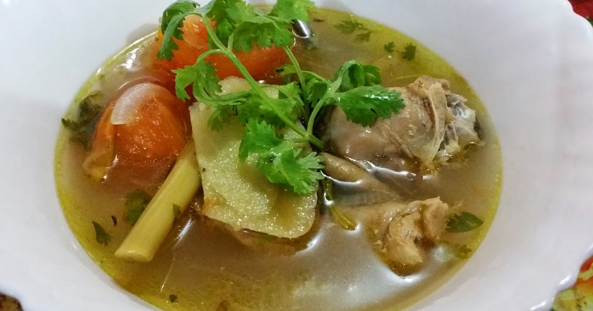 ZULFAZA LOVES COOKING: Sup ayam kampung ala tomyam