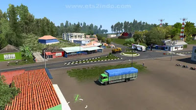 Map Pangandaran Jawa Barat ETS2 1.39-1.44
