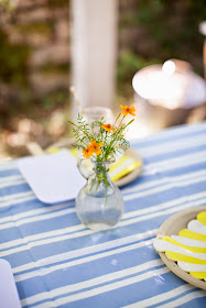 Marigolds lend a little sweetness to the table and they're bug repellant! 