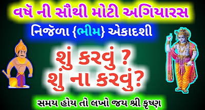 Nirjala-bheem-Ekadashi-do-not-do-Gujarati