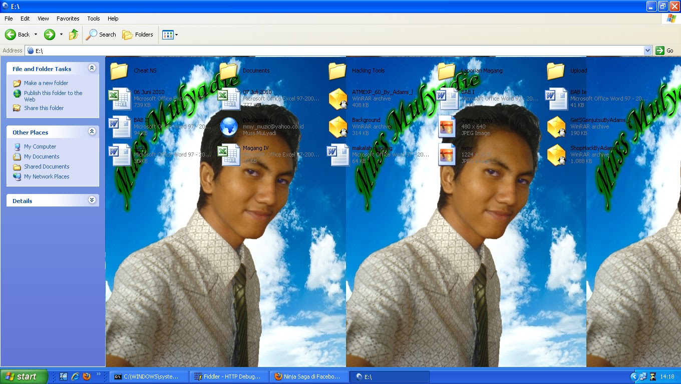 AnaK KoS EnTerTaiNmEnT: Mengubah Background Folder XP