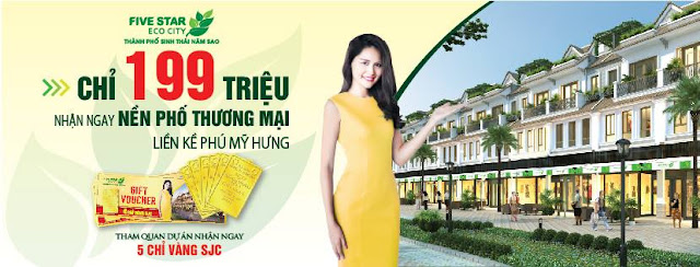 Đất nền Phú Mỹ Hưng 2 - Five Star Eco City, tiện ở và kinh doanh.