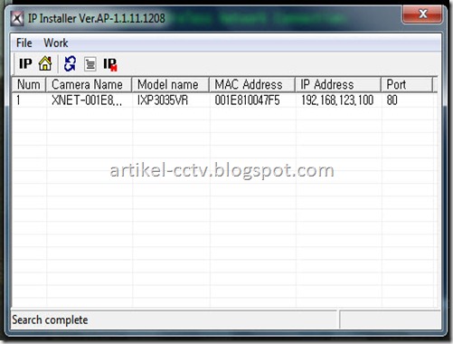 menu ip installers