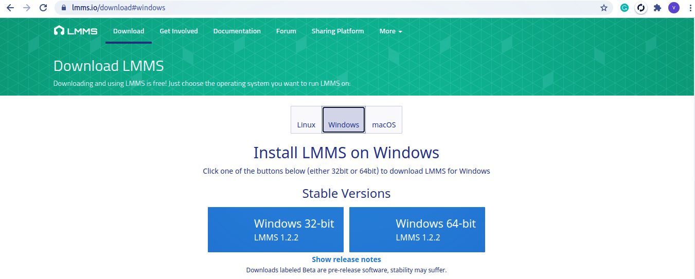 LMMS windows download