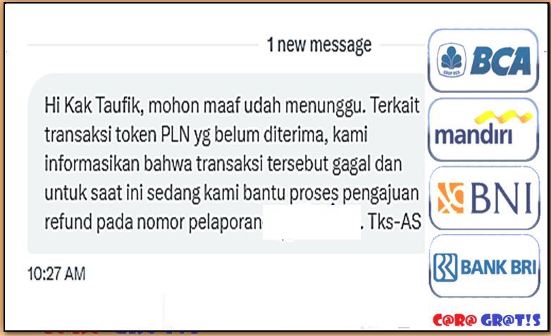 Cara Refund Token Listrik di Mobile Banking