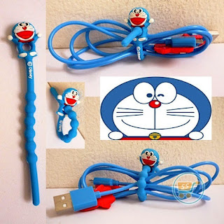 Gambar Pengikat Kabel Doraemon