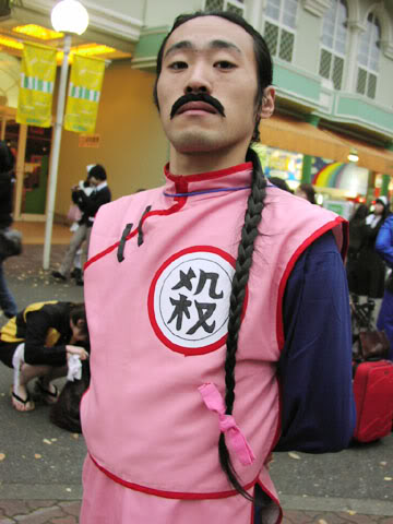 Cosplay de Tao Pai Pai de Bola de Dragón